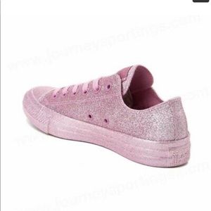 purple glitter converse womens